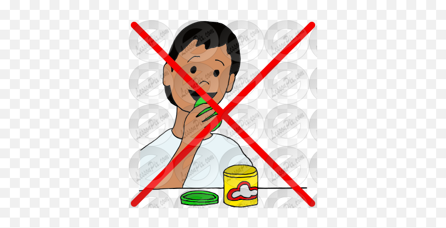 Do Not Eat Playdough Picture For Classroom Therapy Use Emoji,Play Doh Png