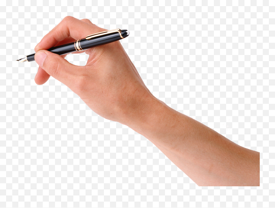 Pen Png Images Hand With Pen Free - Transparent Hand Pen Png Emoji,Hand Transparent