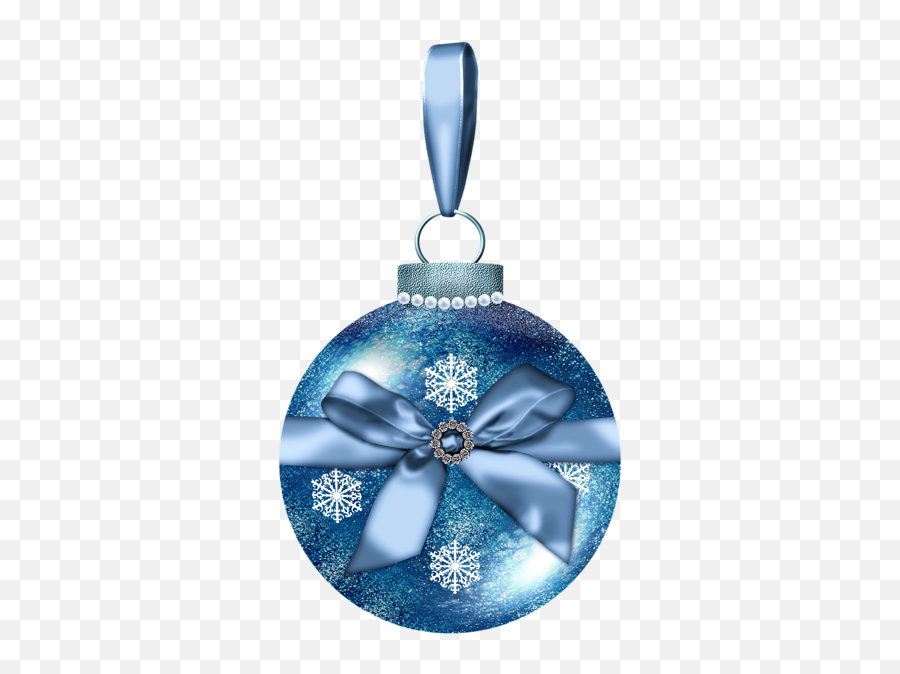 Blue Christmas Ball With Bow Png Picture Blue Christmas Emoji,Christmas Ball Ornament Clipart