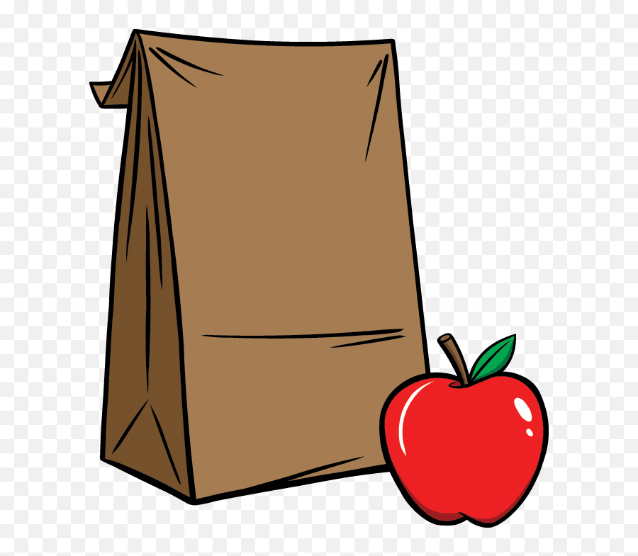 Sack Lunch - Brown Bag Lunch Clipart Emoji,Lunch Clipart