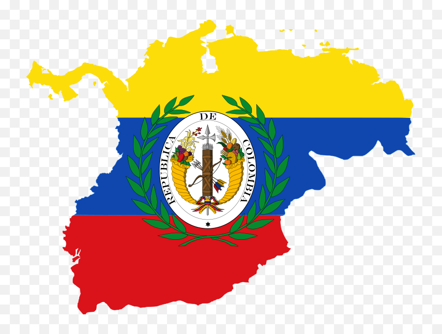 Why Do The Flags Of Colombia Ecuador And Venezuela Look - Gran Colombia Flag Map Emoji,Venezuela Flag Png
