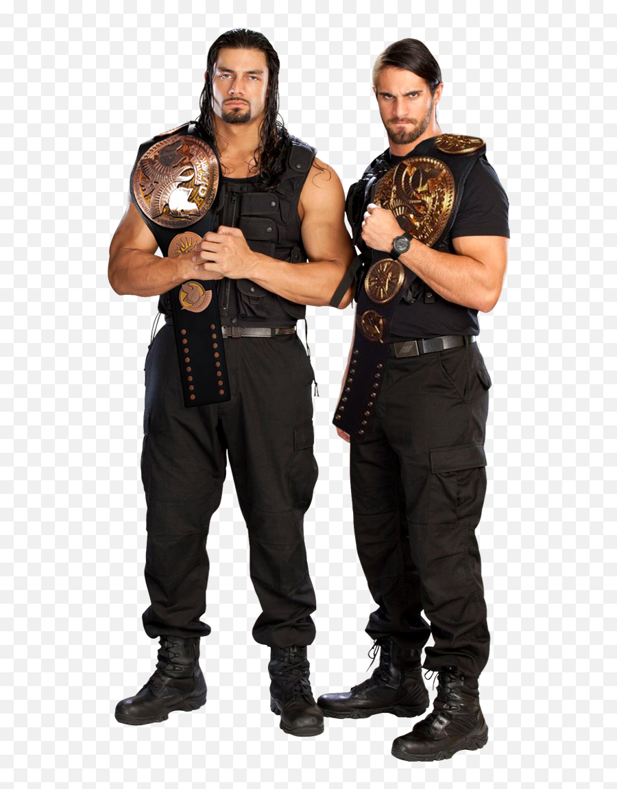 Roman Reigns Roman Reigns Dean Ambrose - Seth Rollins Tag Team Roman Reigns Emoji,Seth Rollins Png