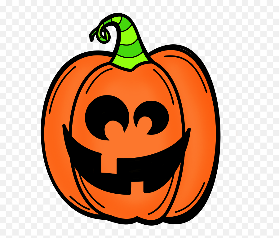 Jack O Lantern Clipart Png - Halloween Pumpkin Clip Art Emoji,Jack O Lantern Clipart