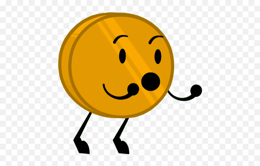 Coiny Yelling - Battle For Dream Island Nickel Coiny Coiny Bfdi Png Emoji,Yelling Clipart