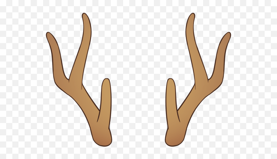 Download Hd Reindeer Antlers Transparent Png Image - Nicepngcom Reindeer Antlers Png Emoji,Reindeer Antlers Png