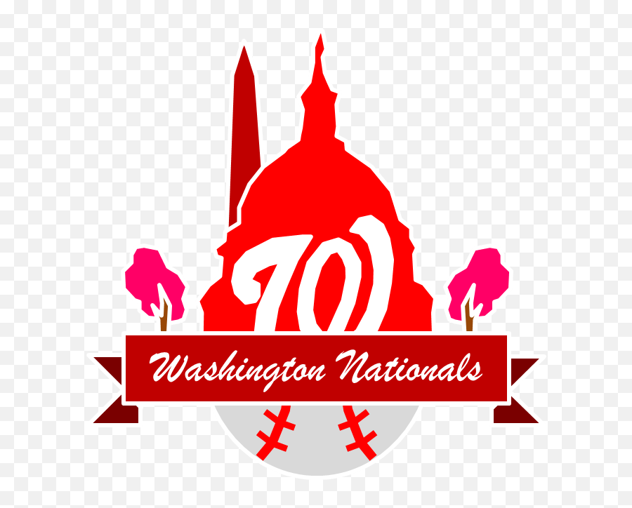 I Tried My Hand At Redesigning The Nationals Logo Nationals - Language Emoji,Nationals Logo