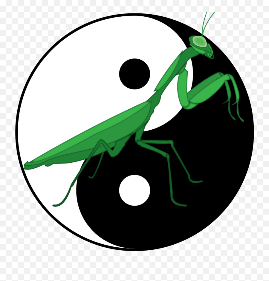 Praying Mantis Kung Fu Logo Png Image - Ting Shen Kung Fu Emoji,Mantis Logo