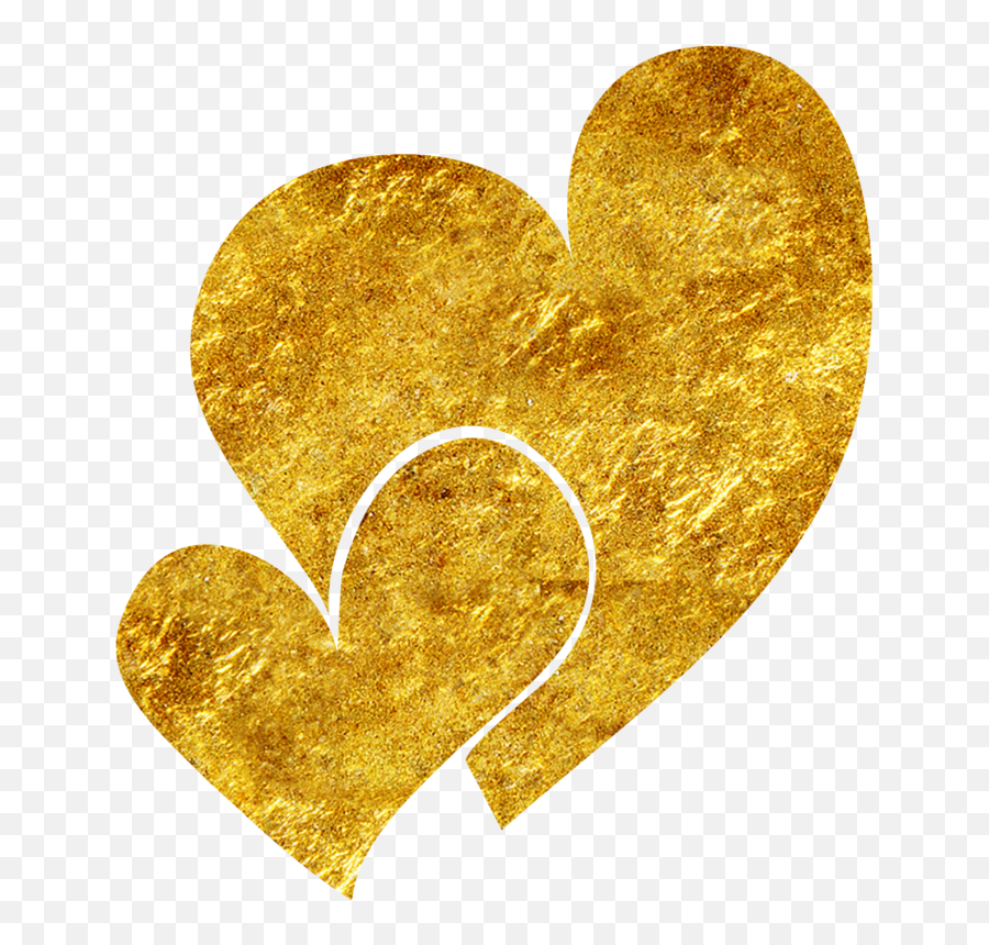 Heart Gold Medal Home - Heart Png Download 800800 Free Girly Emoji,Gold Heart Clipart