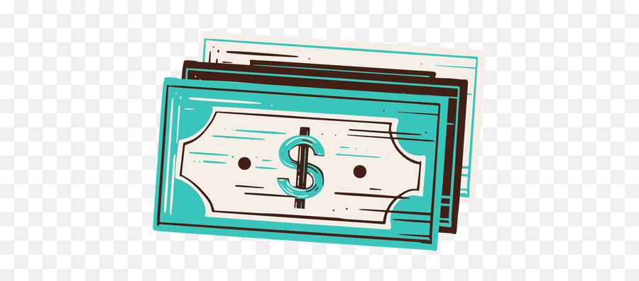 Cash Economy Hand Drawn Element - Horizontal Emoji,Cash Transparent
