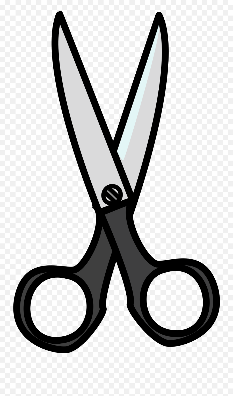 Free Scissors Cartoon Png Download - Scissors Clipart Emoji,Scissors Clipart