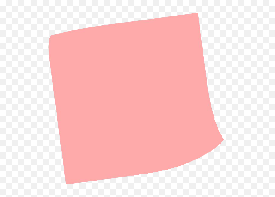 Pink Sticky Note Png All - Solid Emoji,Pink Png