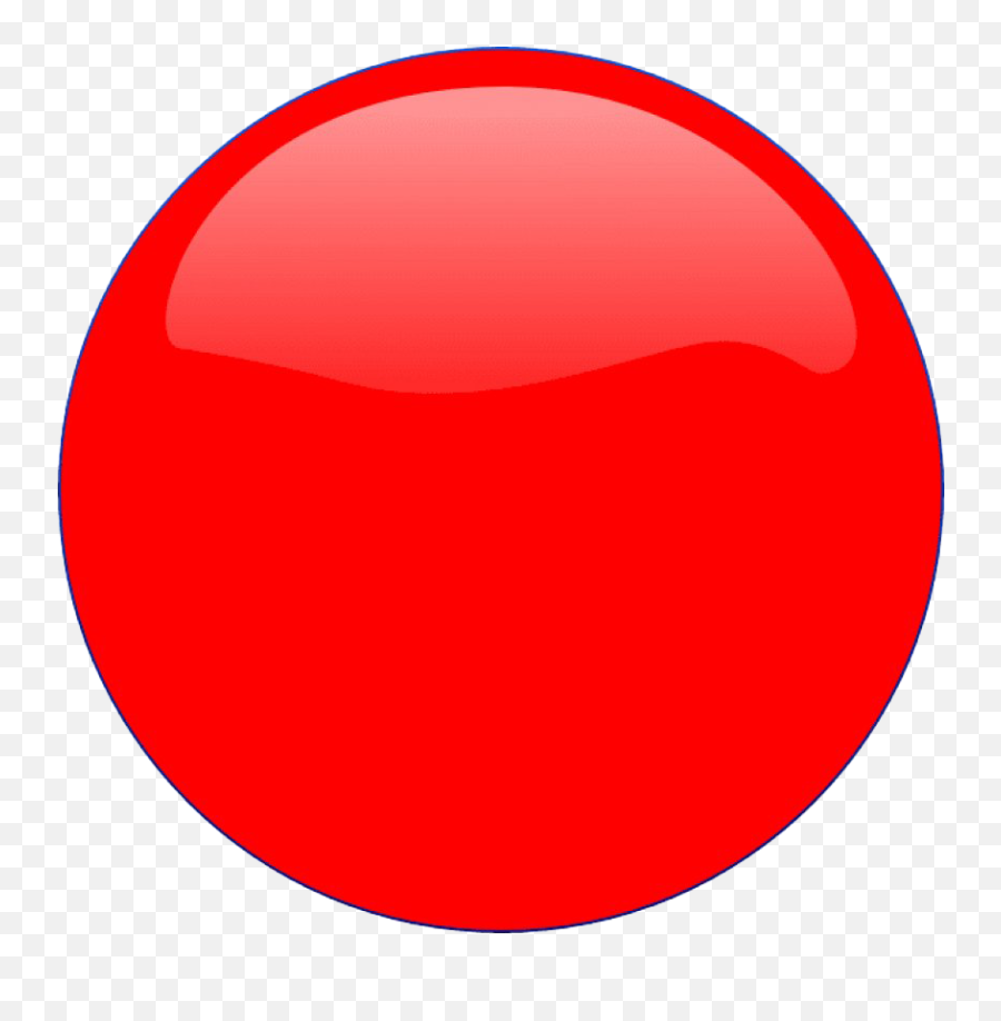 Red Circle Icon Clip Art At Clker - Dot Emoji,Red Circle Png