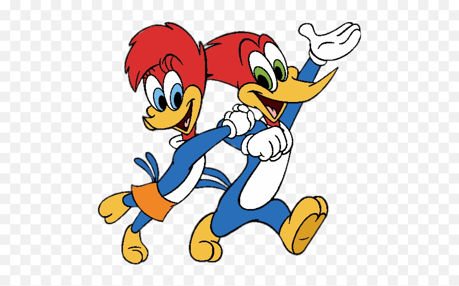 Check Out This Transparent Winnie And - Woody Woodpecker And Winnie Woodpecker Emoji,Woody Png