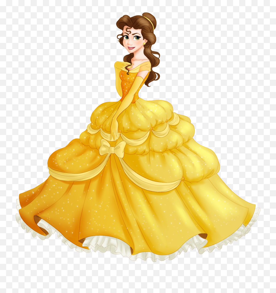 Belle Vector Princess - Princesas Disney Png Bella Emoji,Princess Png