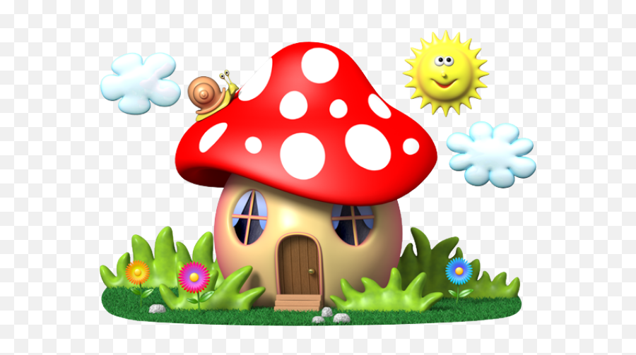 Download Mushroom Clipart Teacher - Clipart Fairy On Clipart Mushroom House Drawing Emoji,Teacher Clipart