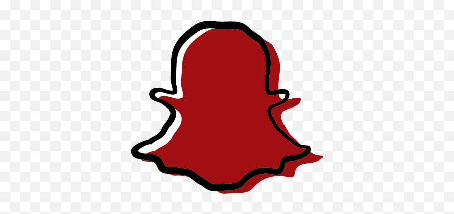 Download Snapchat With White - Red Snapchat Logo White Background Emoji,Red Snapchat Logo