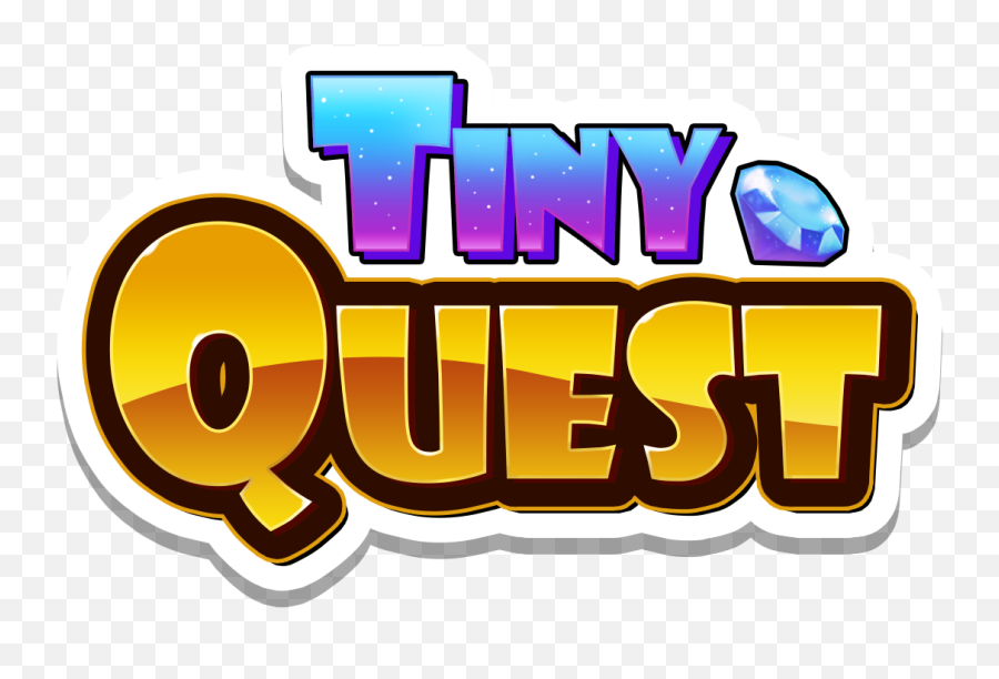 Tiny Quest Game Logo - Graphic Design Full Size Png Emoji,Game Logo Design