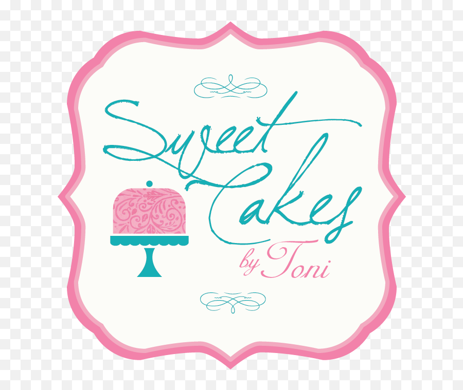 Sweet Cakes By Toni Logo Business Logo Design Cake Emoji,Cakes Logo