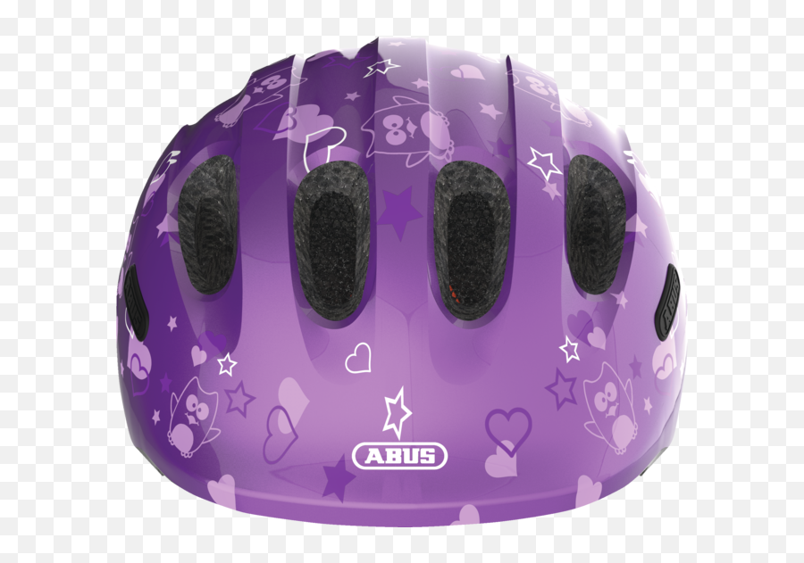 Abus Kids Bike Helmet U2013 Smiley 20 Purple Star Size S Emoji,Purple Star Png