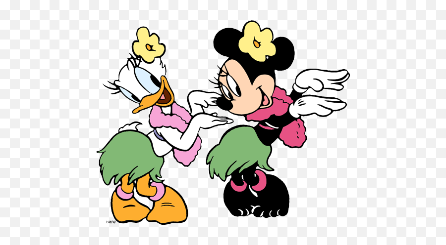 Masa Creier Mas Minnie Mouse Hula - Lmvdesignscom Emoji,Hula Dancer Clipart