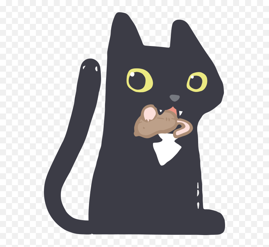 Ios Stickers U2014 Pickle And Nancy Emoji,Scared Black Cat Clipart