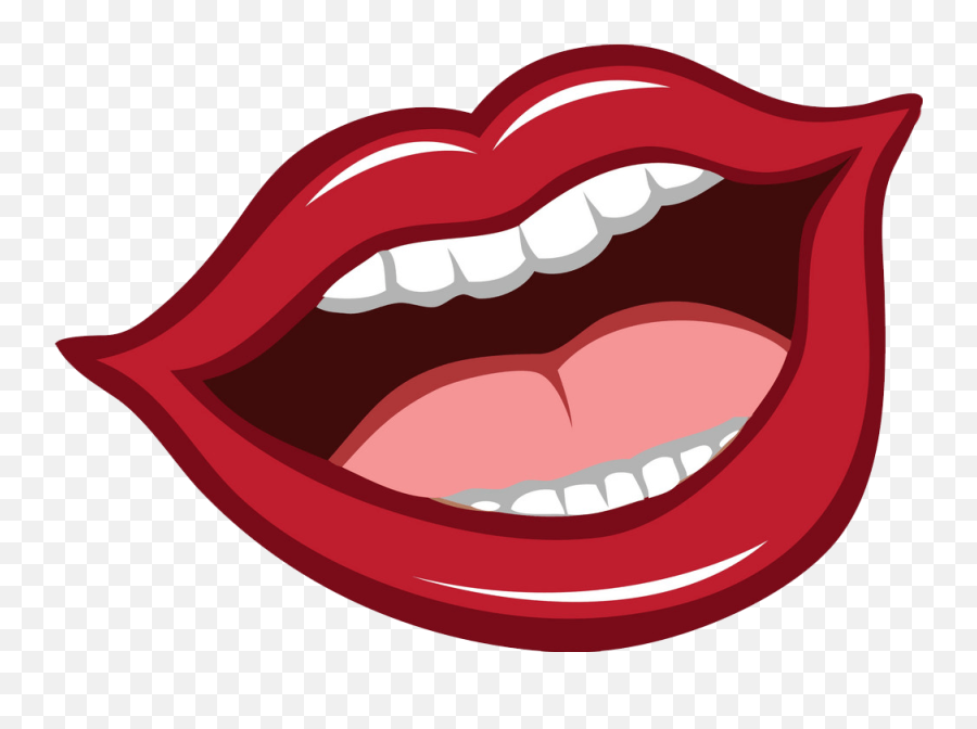 Lips Clipart - Clipartworld Emoji,Lips Clipart Free