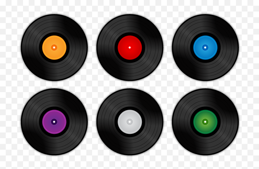 Record Clipart Vintage Record Record - Transparent Vinyl Record Clipart Emoji,Vinyl Record Clipart