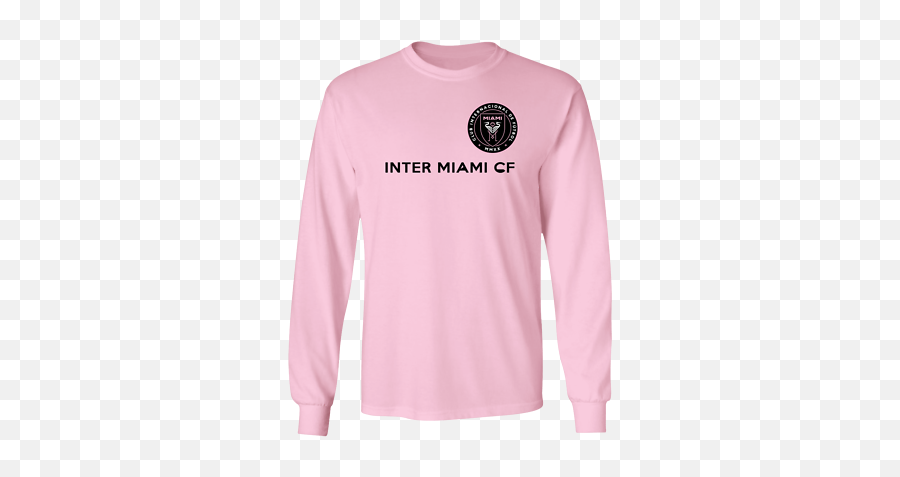 Inter Miami Cf Primary Soccer Logo 2020 - Long Sleeve Emoji,Inter Miami Logo
