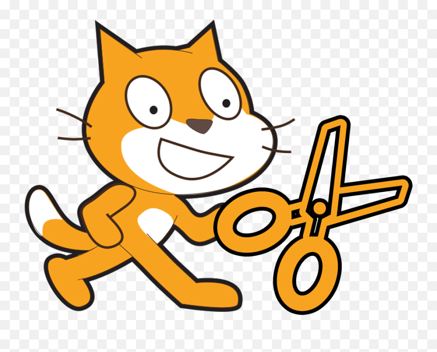 Family Fun With Coding Workshop - Scratch Cat Clipart Full Scratch Logo Cat Emoji,Scratches Png
