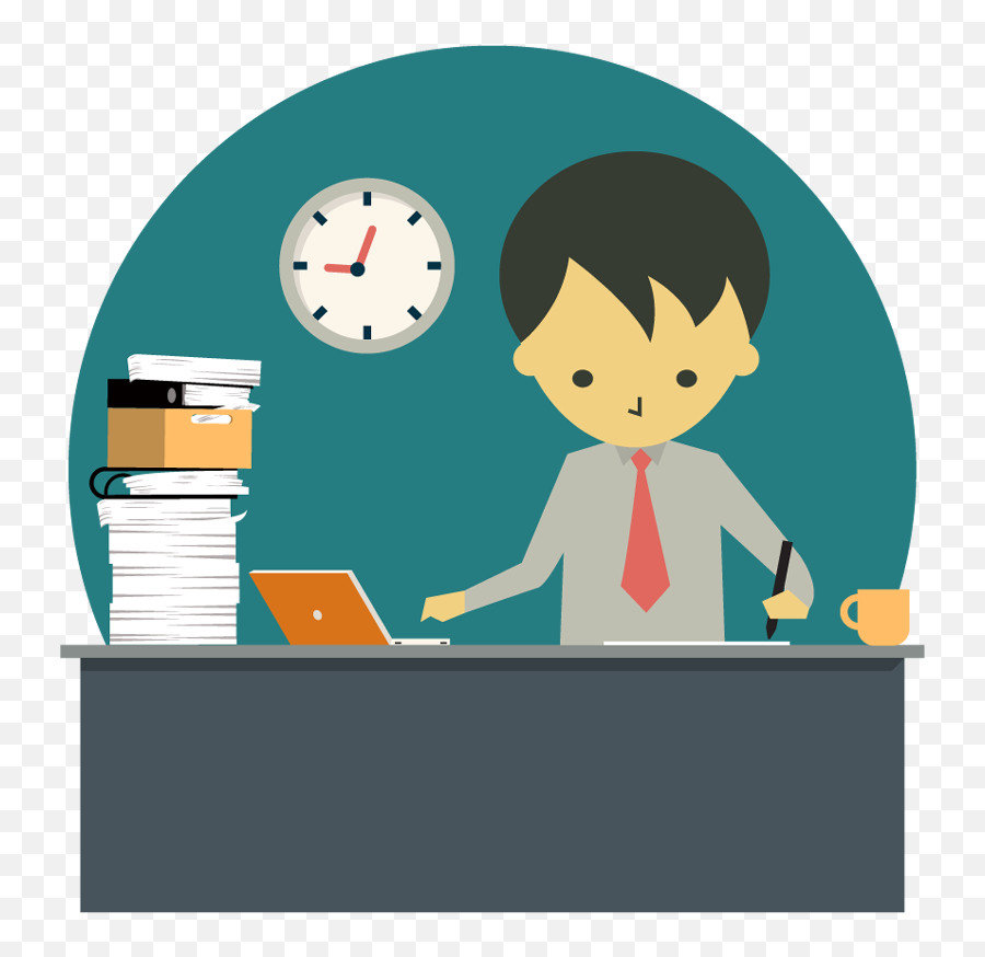 Working Clipart Working Man Picture - Working At Night Png Emoji,Working Clipart