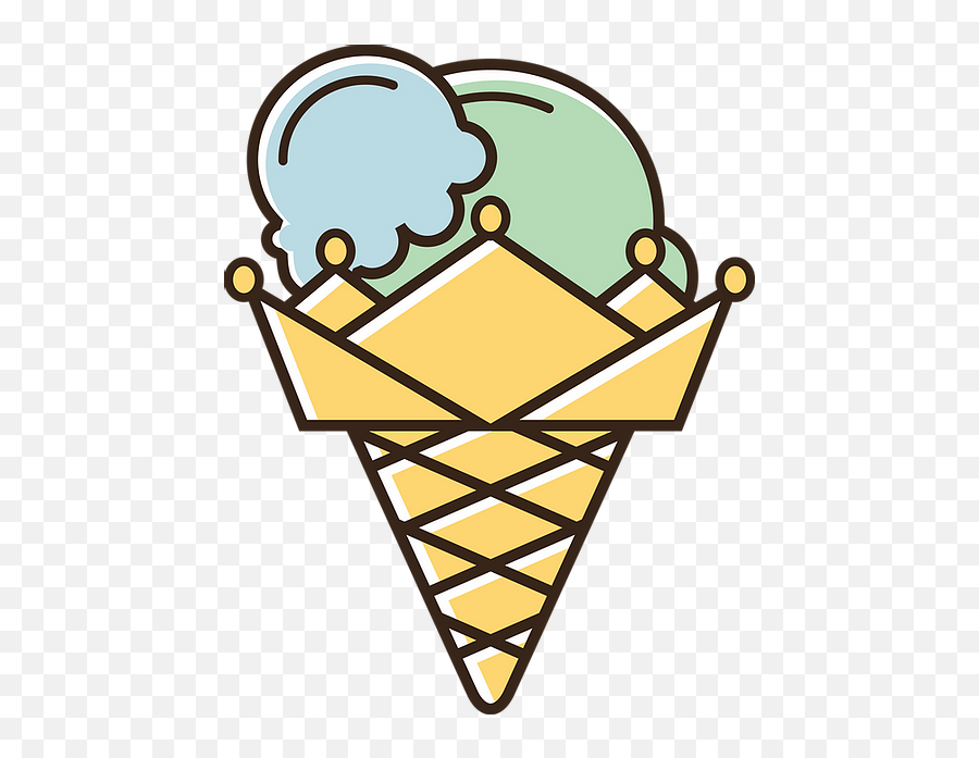 Two Scoops Creamery - Language Emoji,Ice Cream Scoop Clipart