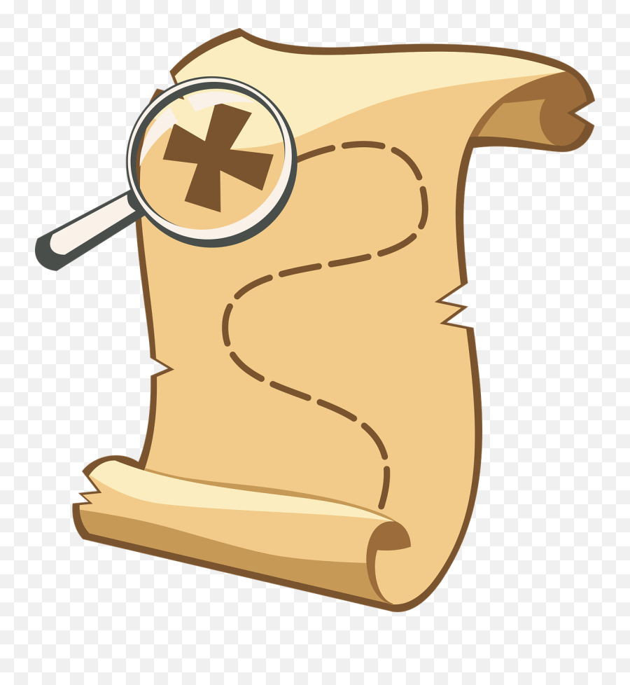 Map Free To Use Clipart 2 - Treasure Hunt Clip Art Emoji,Map Clipart