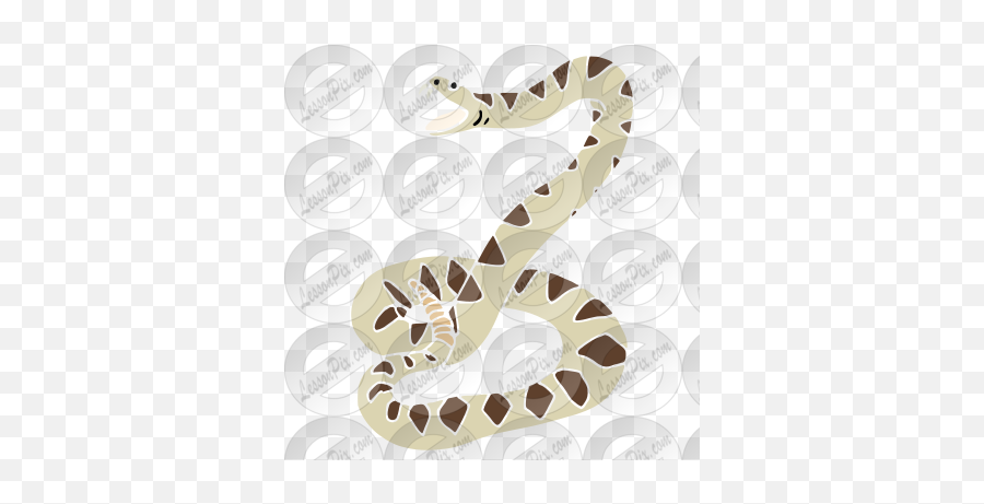 Rattlesnake Stencil For Classroom - Serpent Emoji,Rattlesnake Clipart