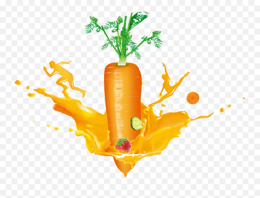 Download Carrot Juice Vegetable - Carrots Juice Splash Carrot Juice Png Emoji,Carrot Transparent Background
