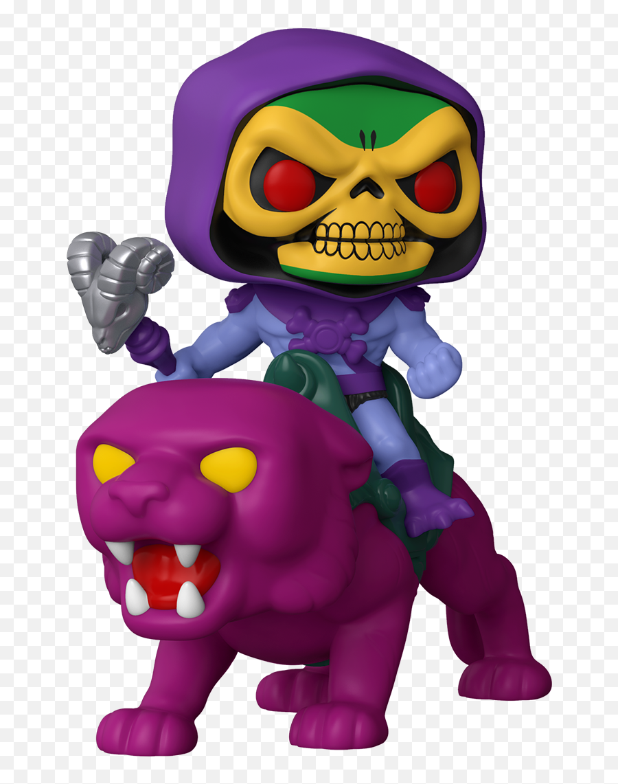 Motu - Funko Pop Skeletor On Panthor Emoji,Skeletor Png