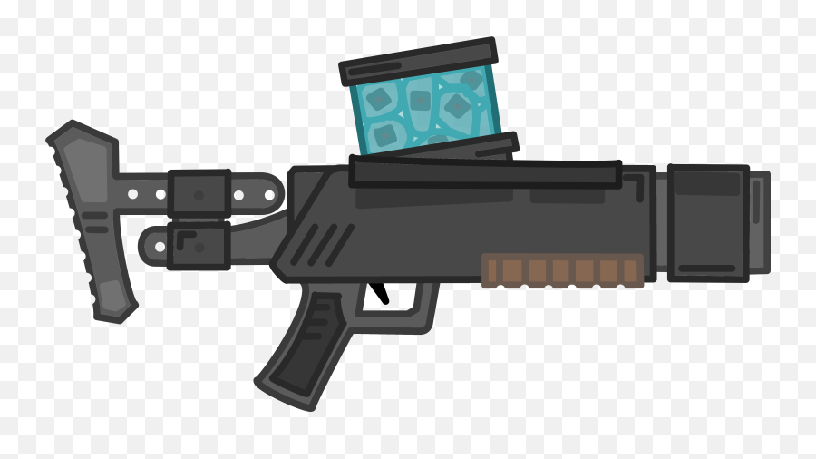Download Some Guns And A Character For Pb2 - Assault Rifle Weapons Emoji,Fortnite Guns Png