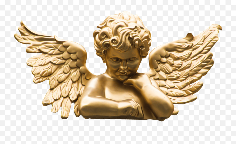 Angel Png - Golden Angel Gold Angel Transparent Background Gold Angel Png Emoji,Angel Png
