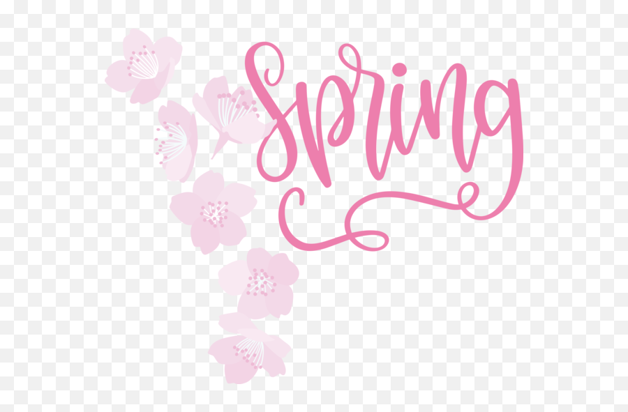 Easter Logo Floral Design Design For Hello Spring For Easter Emoji,Floral Design Png