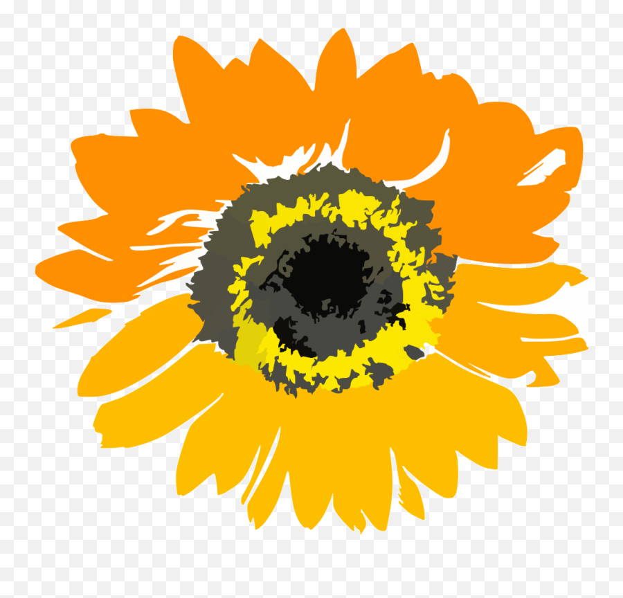 Sunflower Flower Clipart Svg Clip Arts Download - Download Emoji,Flower Clipart No Background