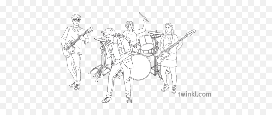 Rock Band Png Picture Png All Emoji,Band Png