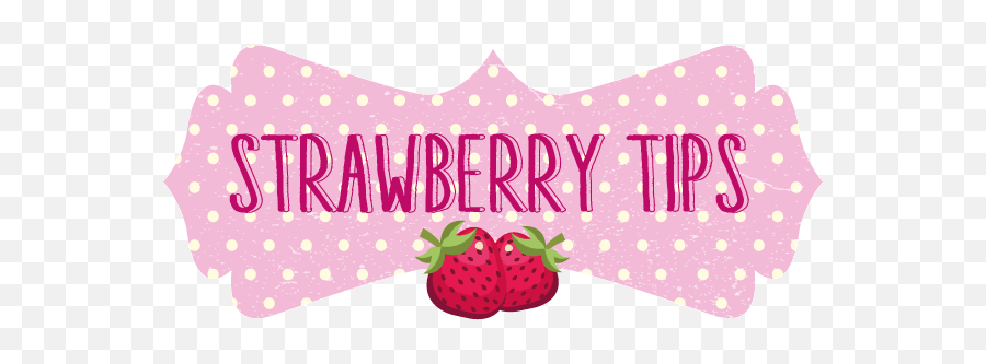 Strawberry Tips Design Emoji,Facebook And Instagram Logo For Business Cards