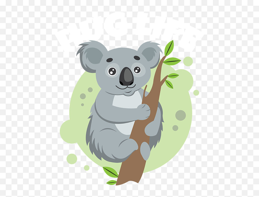 Hug Life Cute Koala Animal Lover Koalafied Gift Onesie For Emoji,Koala Transparent