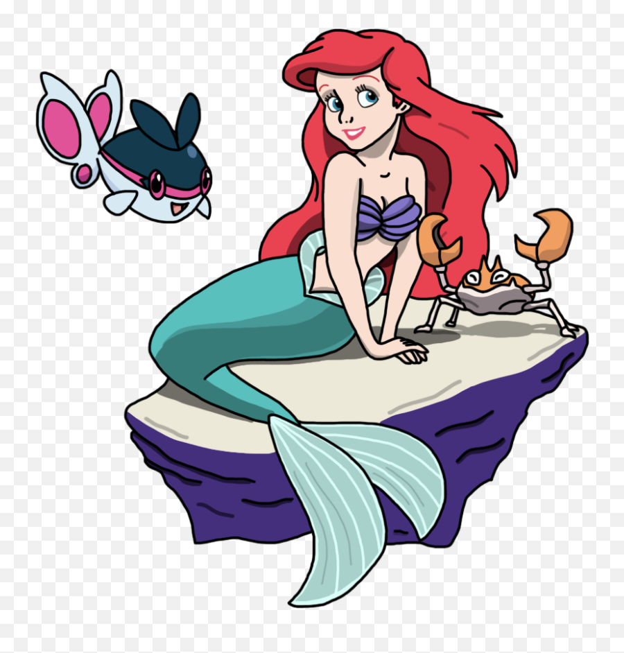 Thesurrealxboxnerd On Twitter Characters With Appropriate Emoji,Mermaid Shell Clipart