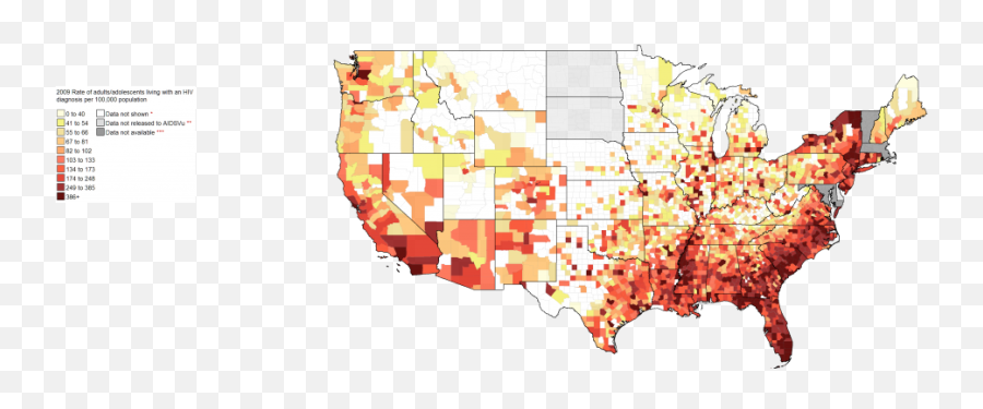 Aidsvuu0027s Interactive Maps Illustrate The Impact Of Hiv In Emoji,Usa Map Transparent