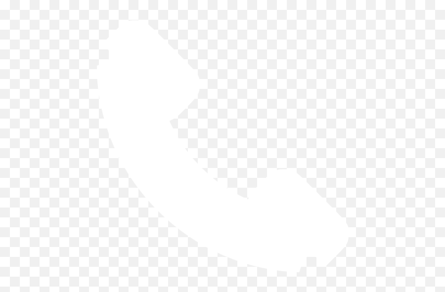 White Phone Icon - Logo Telefone Png Branco Emoji,Phone Icon Png