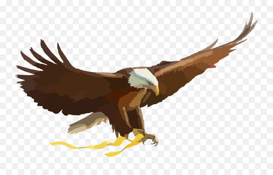 Download Eagle Flying Clipart - Eagle Cartoon Png Emoji,Eagle Clipart