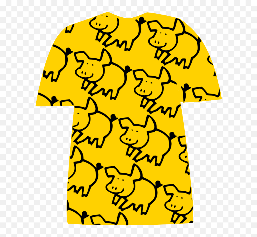 T Shirt Pattern Clipart - Graphic Print Emoji,Tshirt Clipart