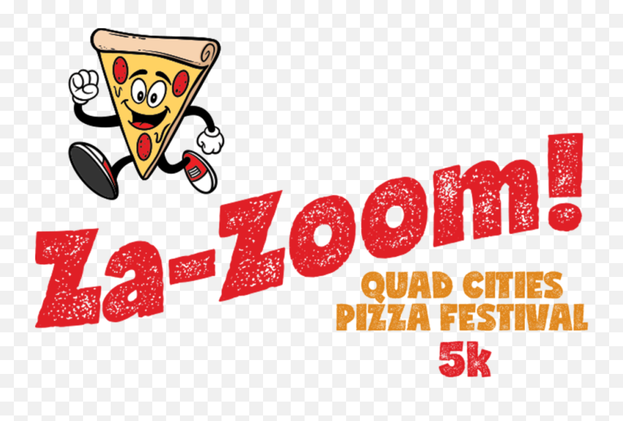 The Race U2014 Quad Cities Pizza Festival - Happy Emoji,Zoom Logo