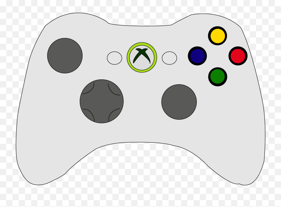Xbox Clipart Xbox Remote - Xbox 360 Controller Easy Drawing Emoji,Xbox Controller Clipart