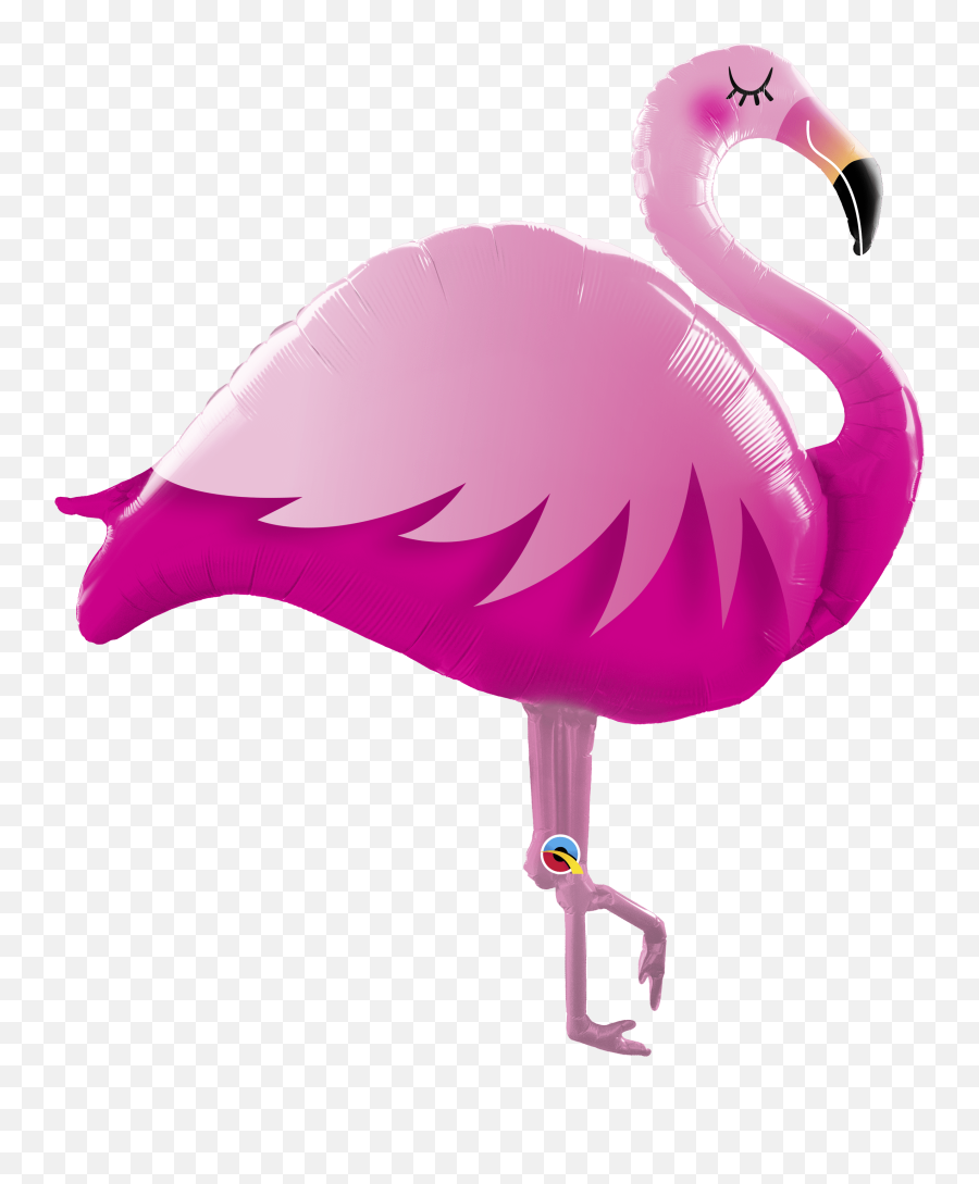 Pink Flamingo Supershape Balloon 46 - Foil Flamingo Balloon Emoji,Mayflower Clipart